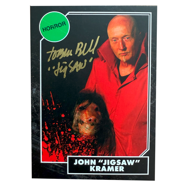 Tobin Bell Autographed Trading Card