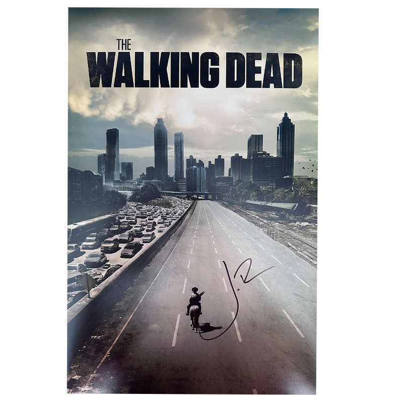 Jon Bernthal Autograph - Walking Dead Mini-Poster A