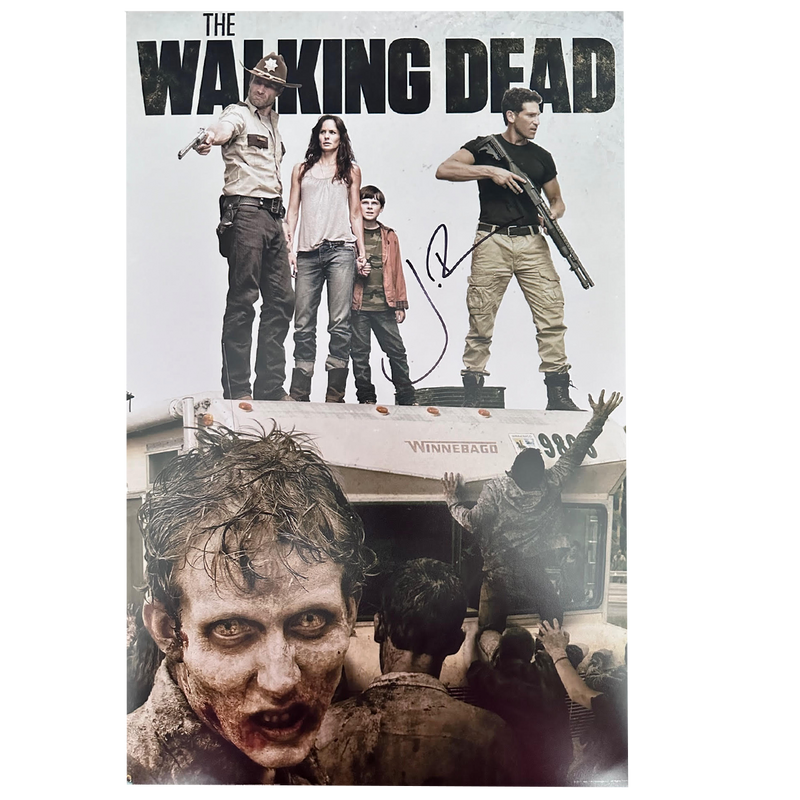 Jon Bernthal Autograph - Walking Dead Mini-Poster B