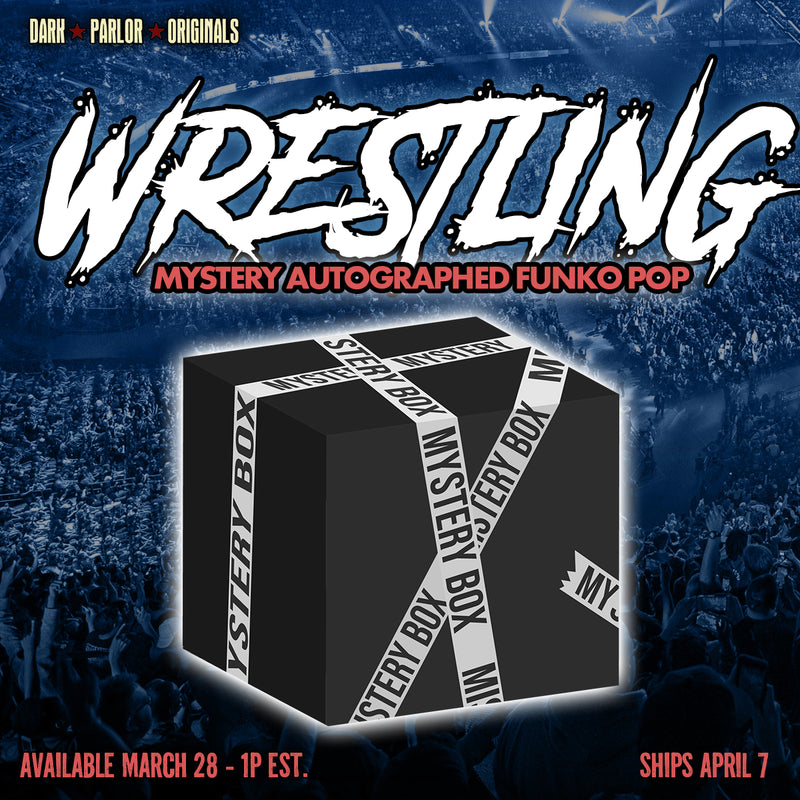 Wrestling Mystery Autographed Funko Pop