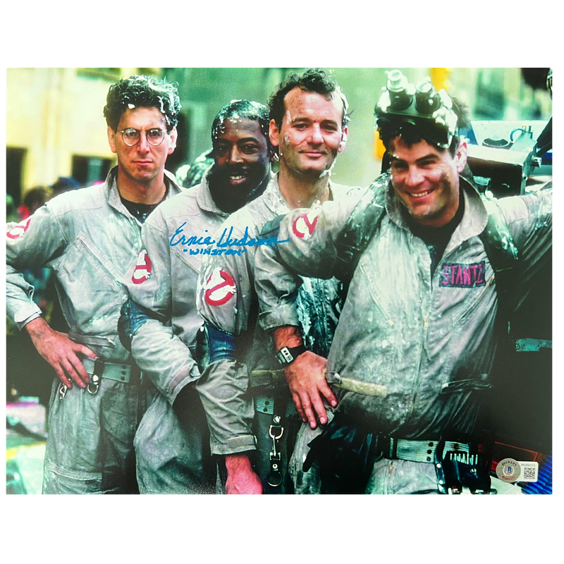 Ernie Hudson Autographed Ghostbusters 11x14