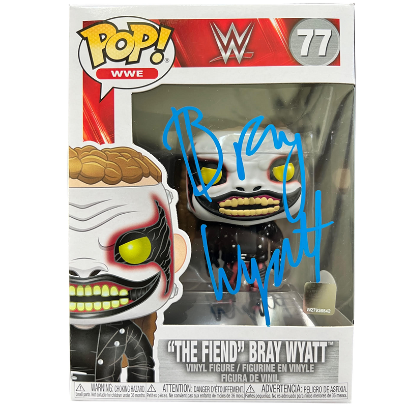 Bray Wyatt Autographed Fiend Pop