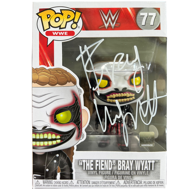 Bray Wyatt Autographed Fiend Pop