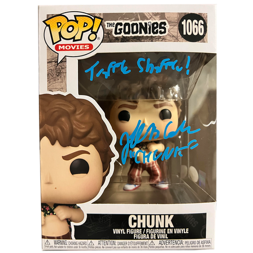 Jeff Cohen Autographed "Chunk" Pop