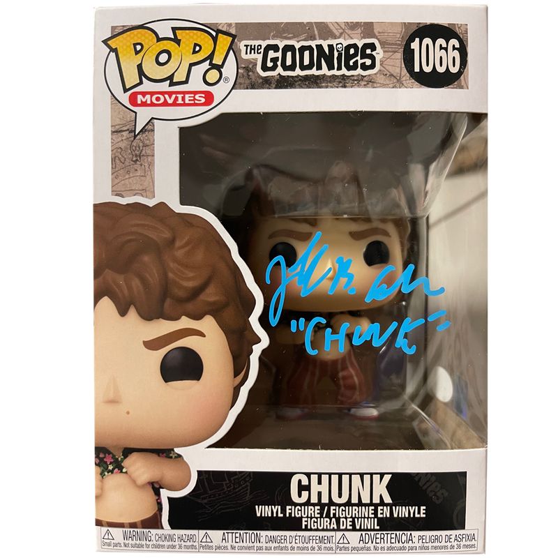 Jeff Cohen Autographed "Chunk" Pop