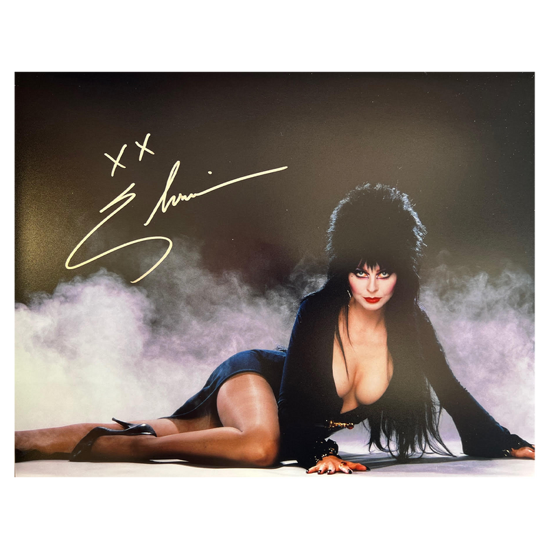 Elvira Autographed 11"x14" Photo