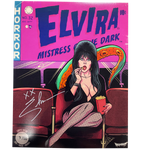 Elvira Autographed Comic Print