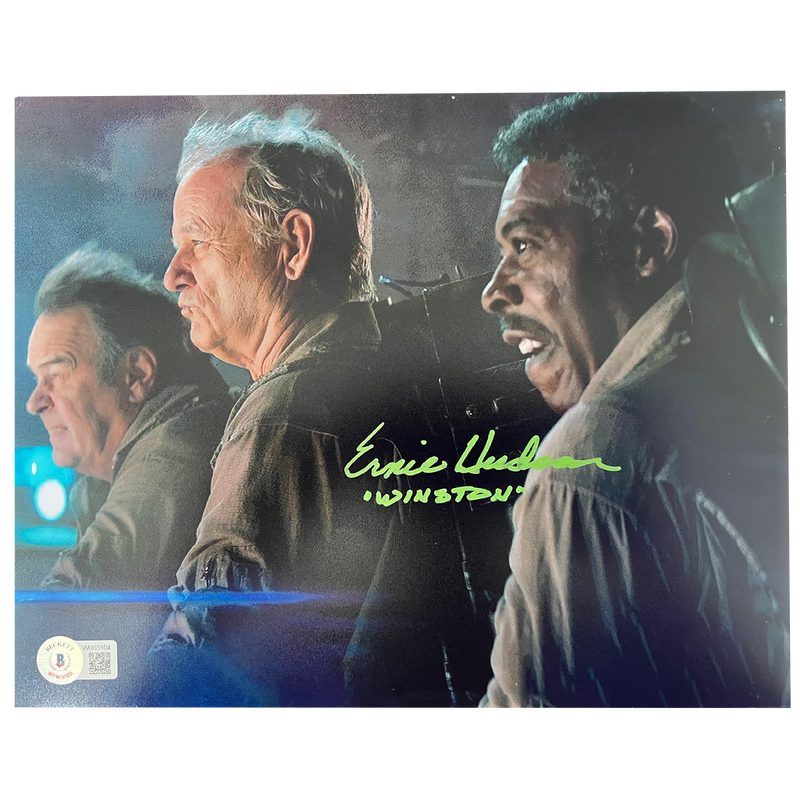 Ernie Hudson Autographed Ghostbusters Afterlife Photo