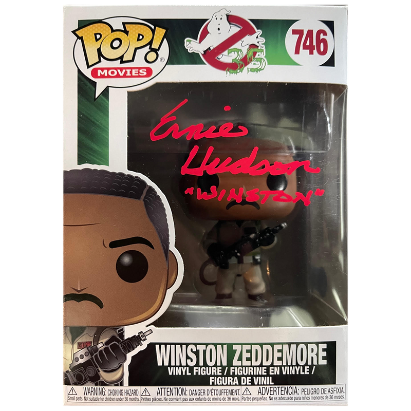 Ernie Hudson Autographed 'Winston' Pop