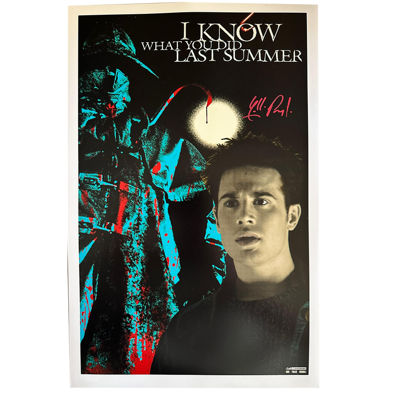 Freddie Prinze Jr Autographed IKWYDLS Mini-Poster - DPO Exclusive