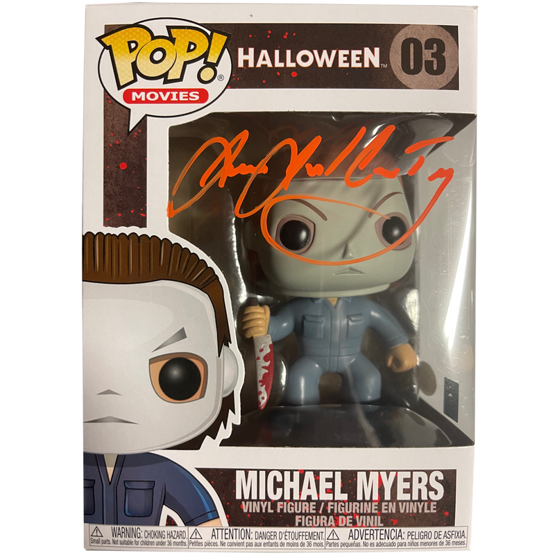 James Courtney Autographed Michael Myers Pop