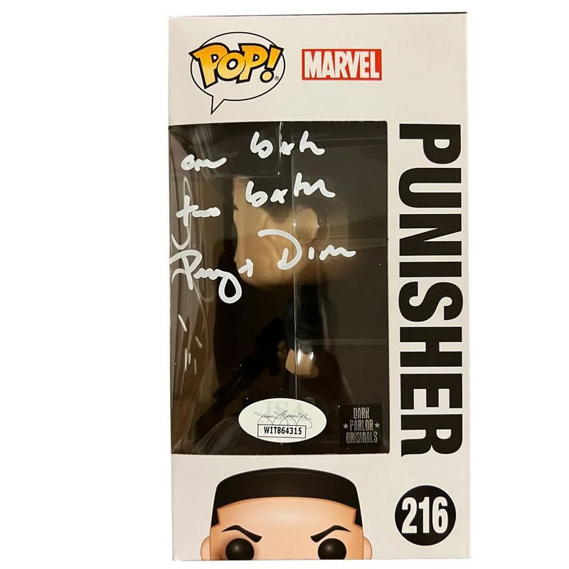 Jon Bernthal Autographed Punisher Pop - Common