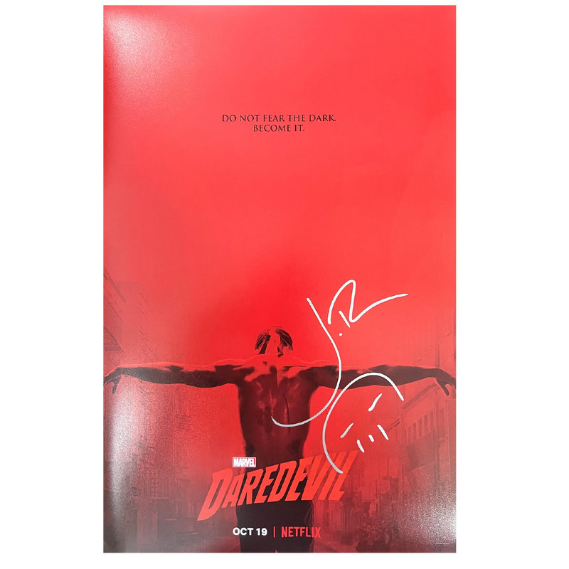 Jon Benthal Autographed 'Daredevil' Mini Poster