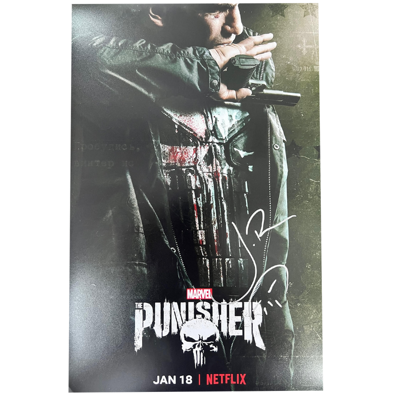 Jon Benthal Autographed 'Punisher' Mini Poster #1