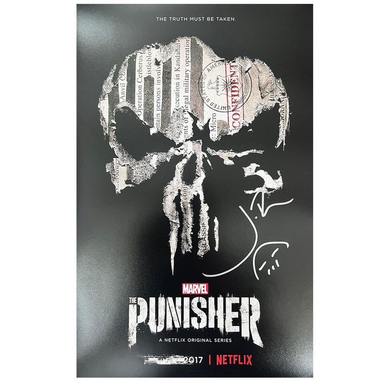 Jon Benthal Autographed 'Punisher' Mini Poster #2