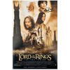 Lord of the Rings - The Two Towers Poster Autographed by Sean Astin + Elijah Wood Combo