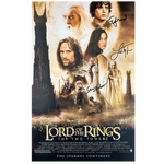 Lord of the Rings - The Two Towers Poster - (3 Signatures) Liv Tyler, Sean Astin + Elijah Wood