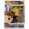 Michael J Fox - Autographed Marty Puffy Vest Pop