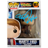 Michael J Fox - Autographed Marty 1955 Pop