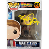 Michael J Fox - Autographed Marty 1955 Pop