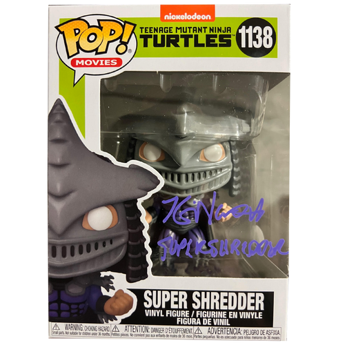 Kevin Nash Autographed Super Shredder Pop