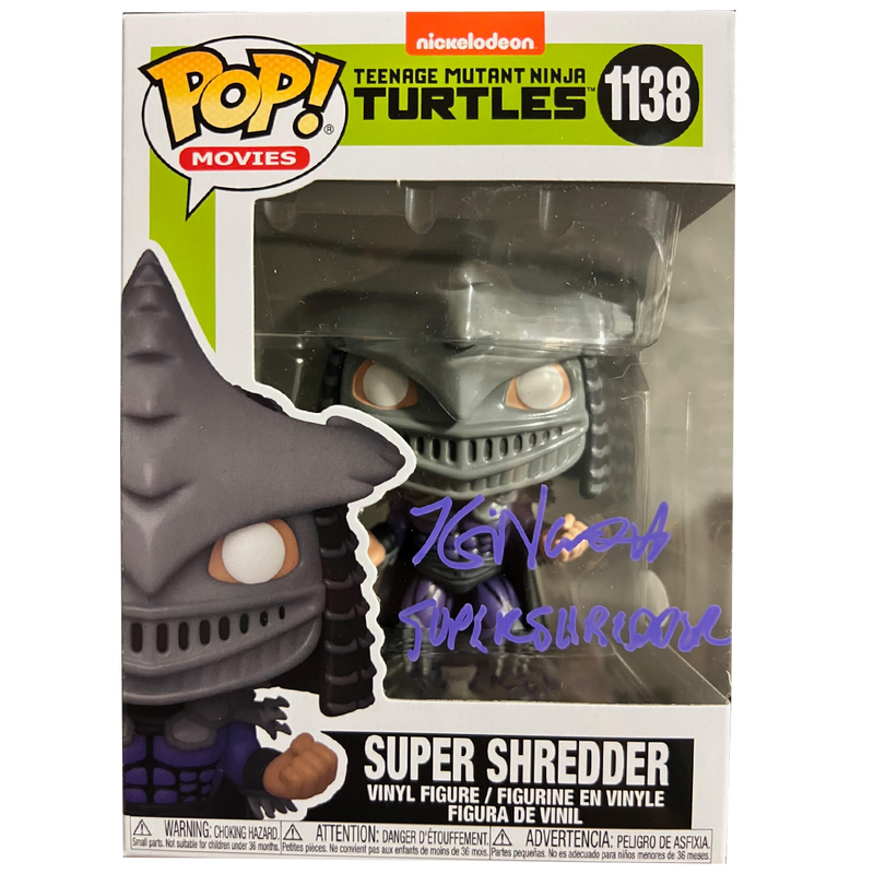 Kevin Nash Autographed Super Shredder Pop