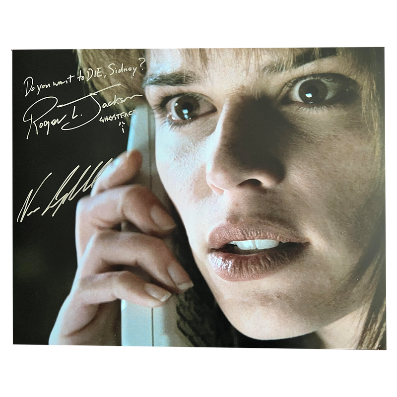 Neve Campbell - Roger Jackson Autographed Photo