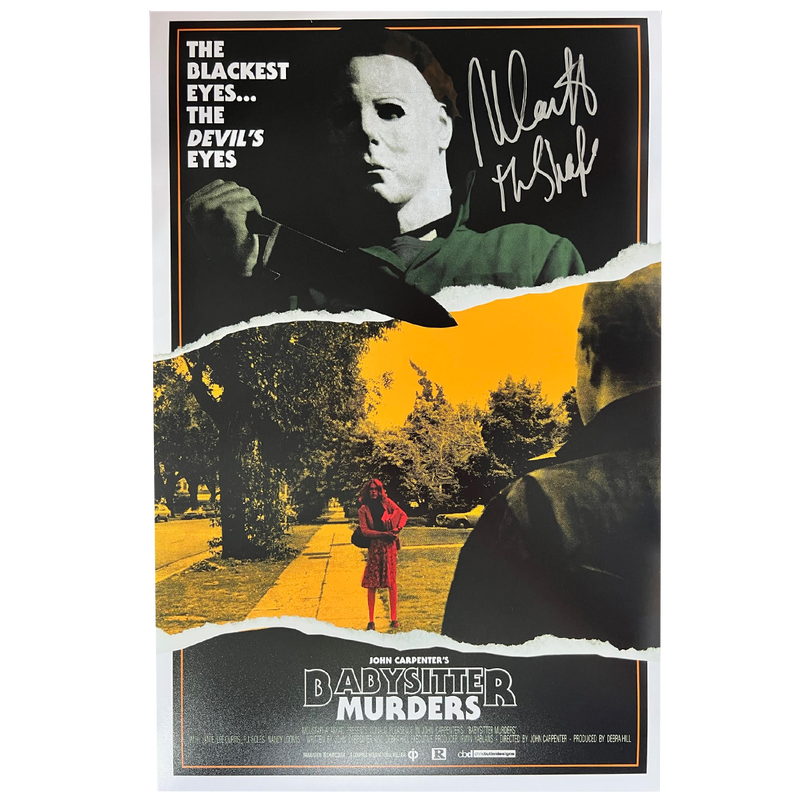 Nick Castle Dark Parlor 'Babysitter Murders' Poster