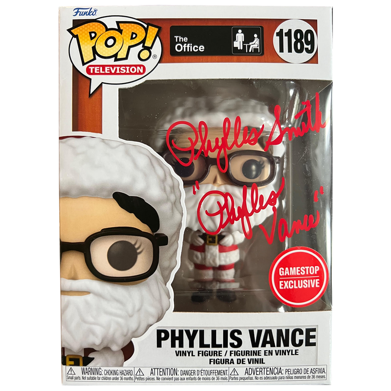 Phyllis Smith Autographed Funko Pop