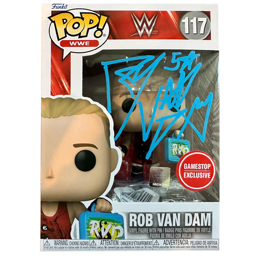 Rob Van Dam - Autographed Funko Pop