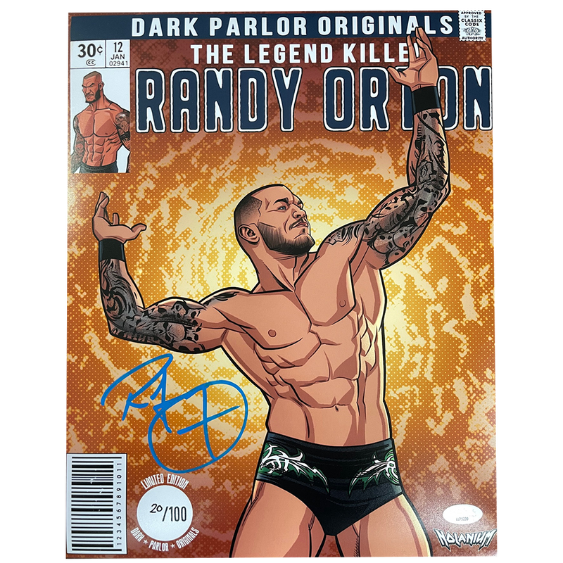 Randy Orton - Autographed Comic Cover Print 11"x14"