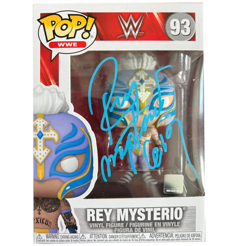 Rey Mysterio Autographed Funko Pop