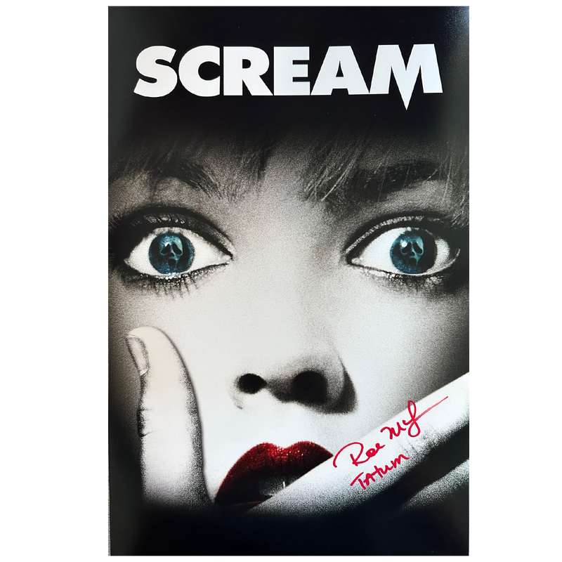 Rose McGowan Autographed Scream Mini-Poster #1