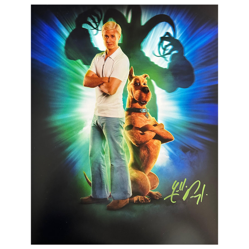Freddie Prinze Jr. Autographed Scooby-Doo Photo A