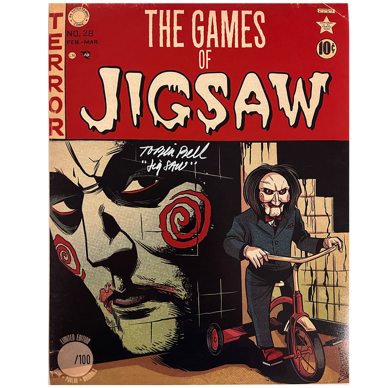 Tobin Bell - Exclusive Comic Cover Art Print (11x14)
