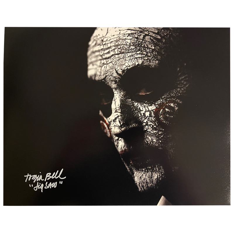 Tobin Bell - Autographed 11"x14" Photo - Face Paint