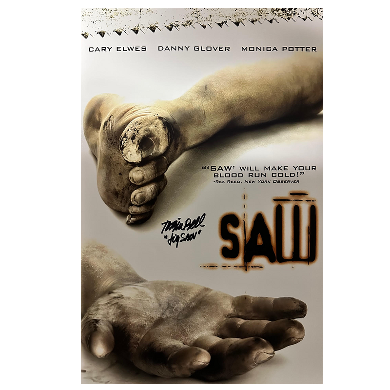 Tobin Bell - Autographed SAW Mini-Poster
