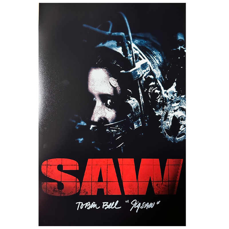 Tobin Bell - Autographed SAW Mini-Poster B