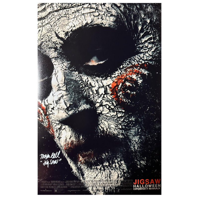 Tobin Bell - Autographed JIG SAW Mini-Poster A